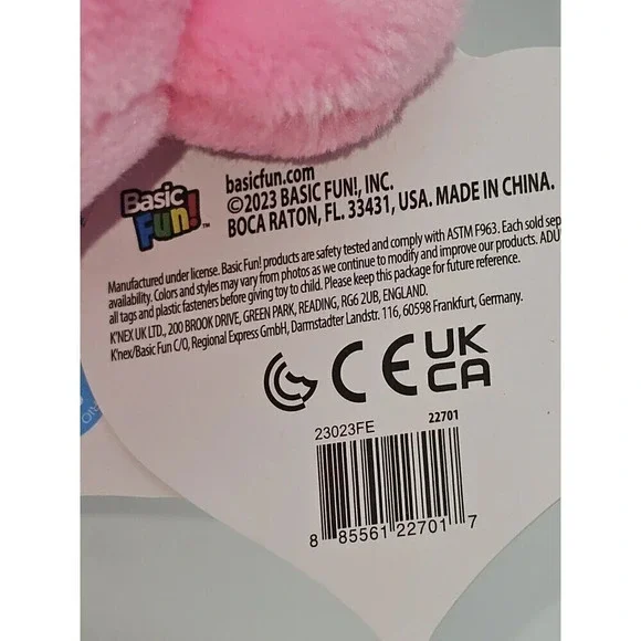 Hello Kitty in Cheer Bear costume - Sanrio x CareBear 9" Plush - NWT - Picture 9 of 12